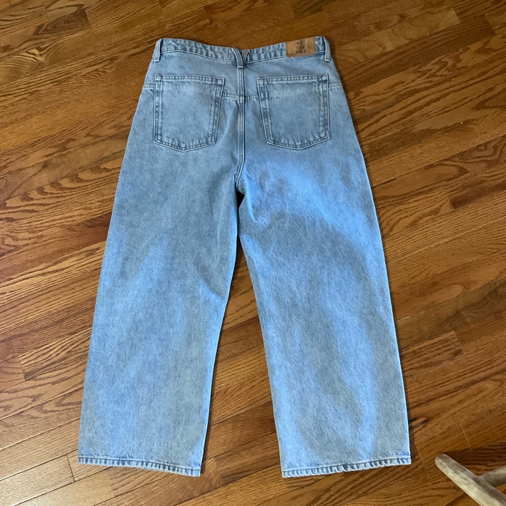 We The Free Deep Trance Dropped Boyfriend Jeans Sz 30 - Picture 4 of 13